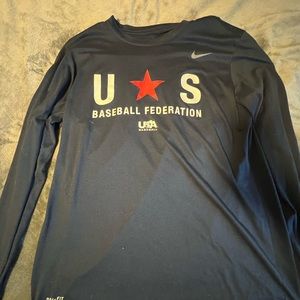 USA baseball long sleeve